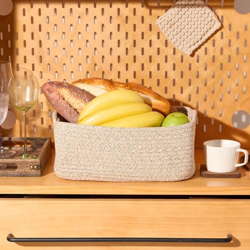 Small Storage Baskets for Organizing (3 Count)
