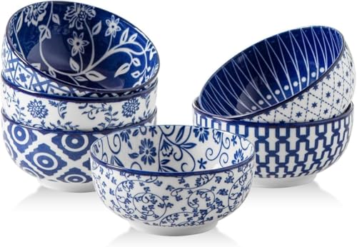 4 Oz Ceramic Mini Dipping Bowls Set of 6 (6 Count)