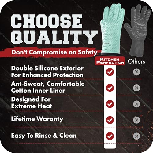 S Silicone Smoker BBQ Gloves (2 Count)