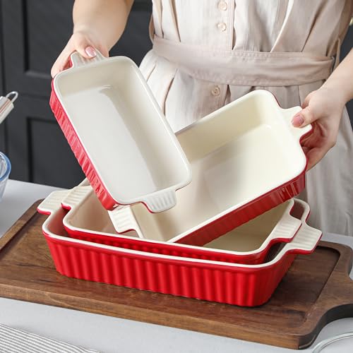 Ceramic Casserole Baking Dishes Set of 4 (4 Count)