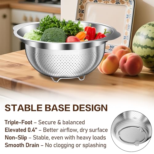 3.5QT Colander with Bowl (2 Count)