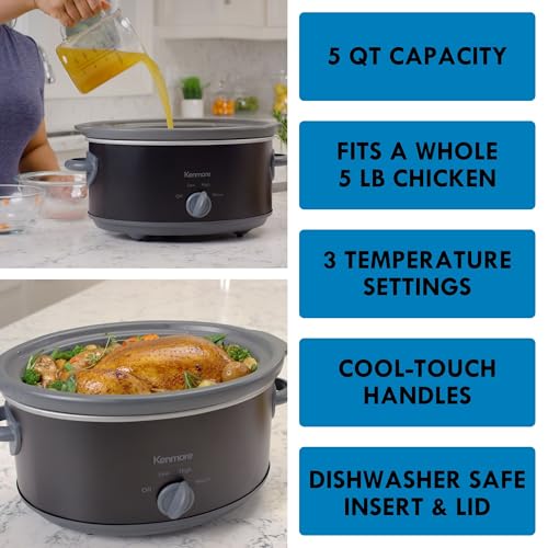 Kenmore 5 Quart Slow Cooker