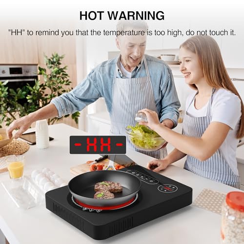 Single Burner Electric Cooktop 1800W