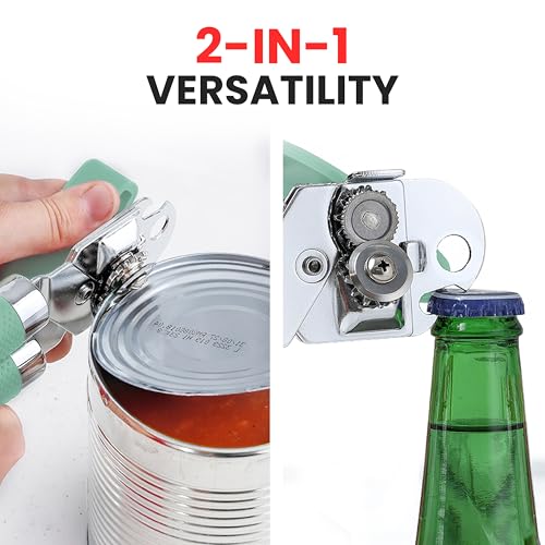 Can Opener with Large Bottle Opener