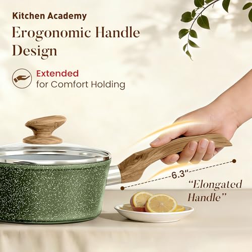 Non Toxic Pots and Pans Set Non Stick