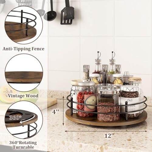 12" Lazy Susan Turntable Organizer