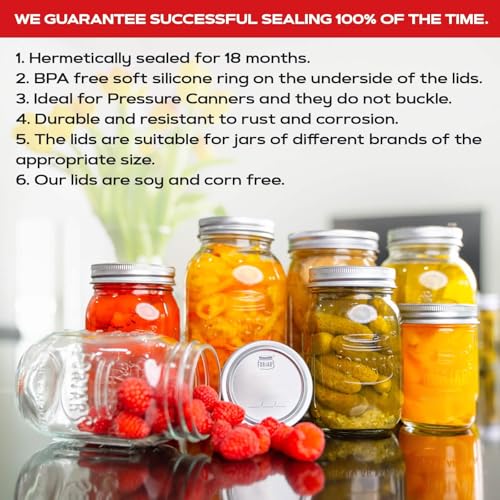 Wide Mouth Canning Lids