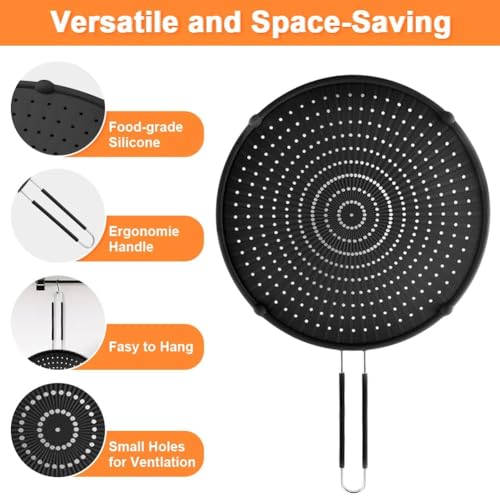 Silicone Splatter Screen for Frying Pan
