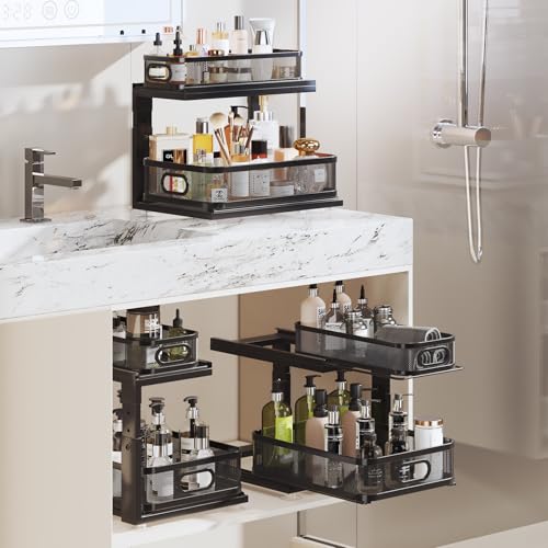 2 Pack Under Sink Organizer With Next (2 Count)