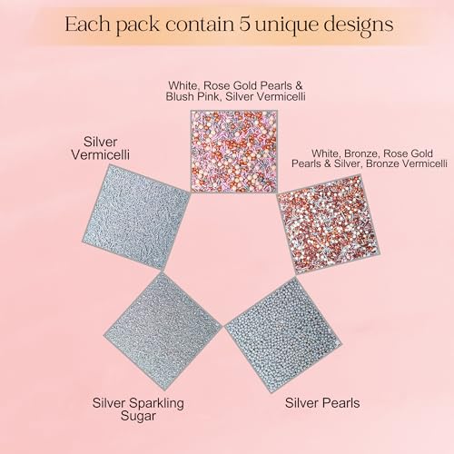 Edible Cake Sprinkles Mix (5 Ounce)
