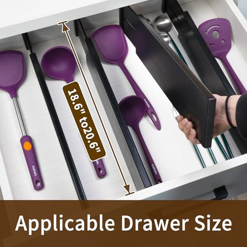 Bamboo Drawer Dividers Large
