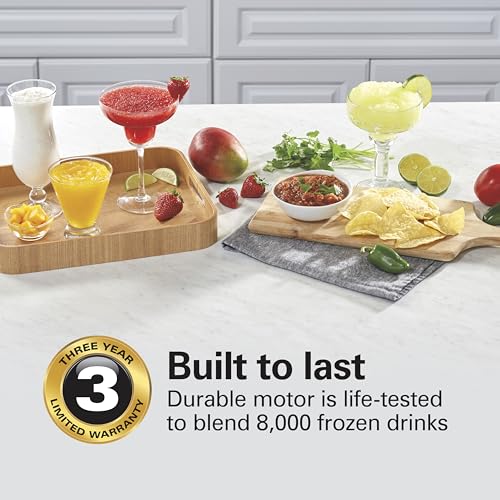 Wave Crusher Blender for Smoothies With 40 Oz Glass Jar