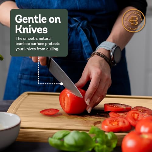Bamboo Cutting Boards for Kitchen (4 Count)
