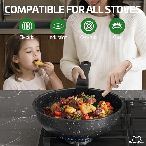 23 Pcs Pots and Pans Set Non Stick