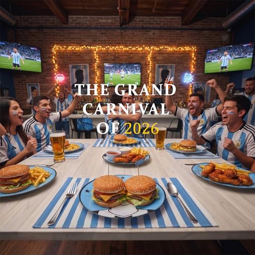 20Pcs Blue Plastic Soccer Plates (20 Count)