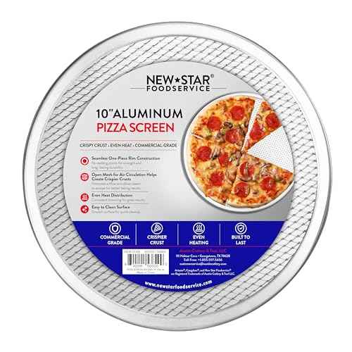 Restaurant Grade Seamless Aluminum Pizza Baking Screen