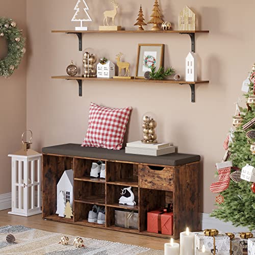 Long Wall Shelves (2 Count)