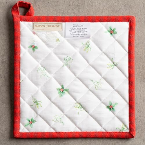 Pot Holders 100% Cotton Potholders (2 Count)