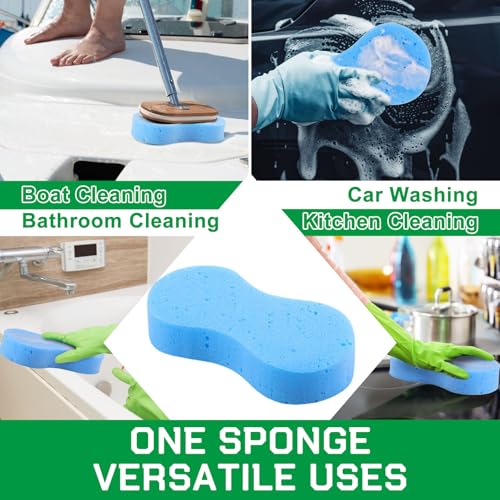 48 Pack Car Wash Sponges Large Sponges Bulk Big All (48 Count)