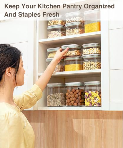Pop Food Storage Containers Set Airtight Food Storage Containers with Pop Lids
