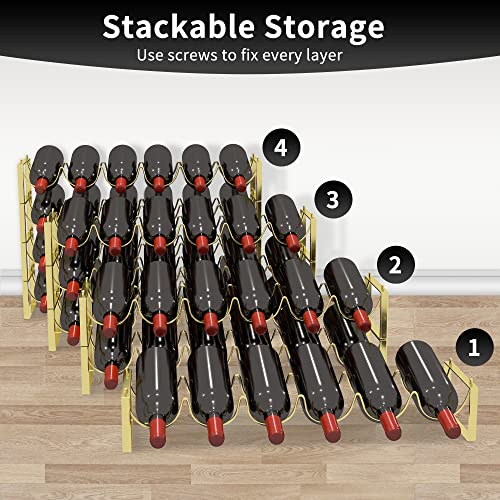 4 Tier Wine Rack