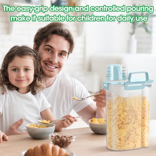 Rice Container Cereal Storage Container 2 Pack 5 Lbs (2 Count)
