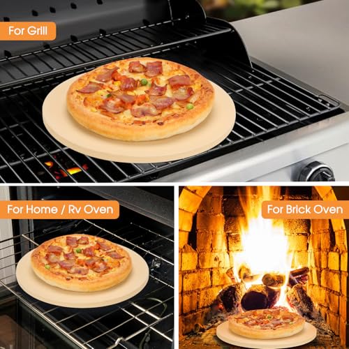 Small 10 inch Round Pizza Stone