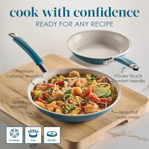 Cucina Ceramic Nonstick Frying Pans