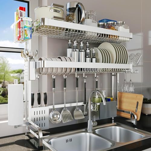 Over The Sink Dish Drying Rack
