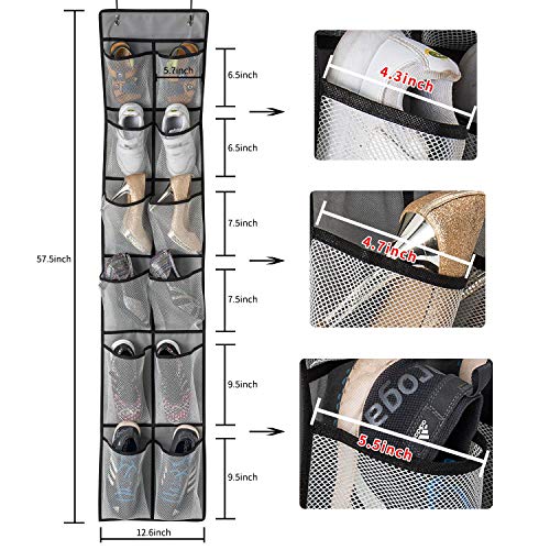 Over The Door Shoe Organizer 2 Pack (2 Count)