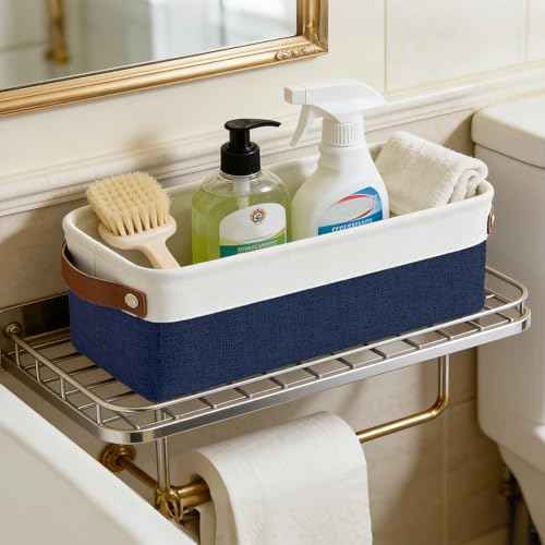 Small Fabric Storage Baskets (4 Count)