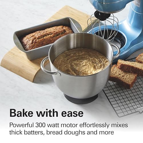 4 Qt Electric Stand Mixer With 7 Speeds