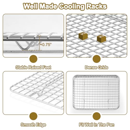 Baking Sheet with Rack (6 Count)
