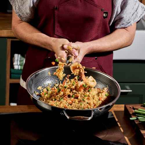 12" Hybrid Nonstick Wok & Lid