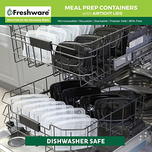 Meal Prep Containers [150 Pack] 1 Compartment Food Storage Containers with Lids (150 Count)