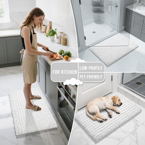Bathroom Runner Rug 70x24 Inch (11.6667 Sq Ft)