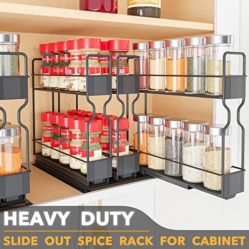 Pull Out Spice Rack Organizer
