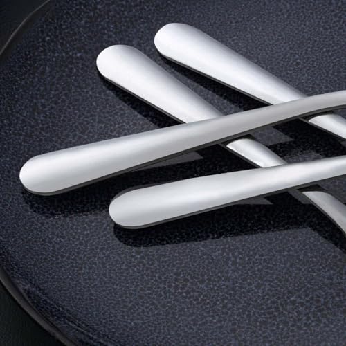 24 Pieces Dinner Spoons Set Silverware (24 Count)