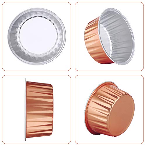 Disposable Foil Ramekins with Lids (120 Count)