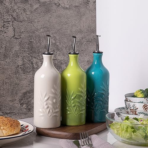 Sweejar Ceramic Olive Oil Dispenser Bottle