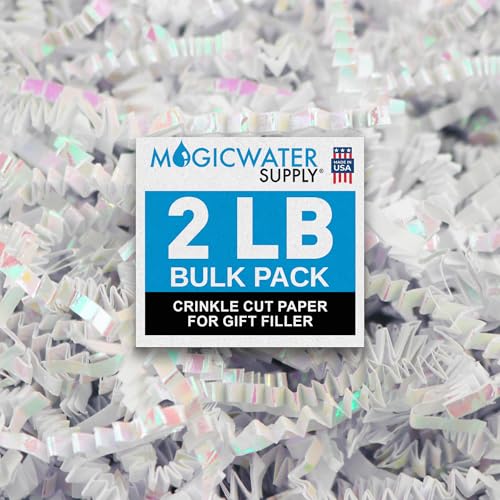 MagicWater Crinkle Cut Paper Gift Basket Filler (32 Ounce)