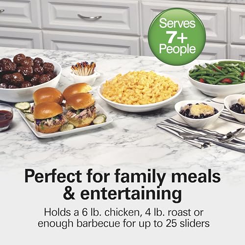 6 Quart Set & Forget Programmable Slow Cooker