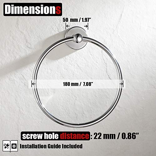 Chrome Towel Ring