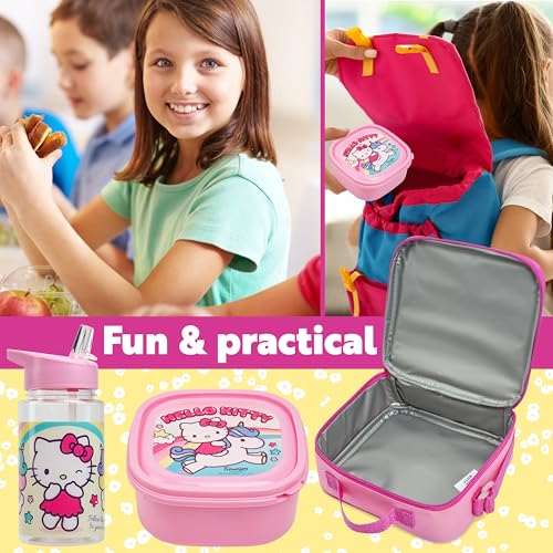 Hello Kitty Girls Lunch Box 3Pc Set (3 Count)
