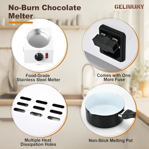 2026 Upgrade Chocolate Melting Pot