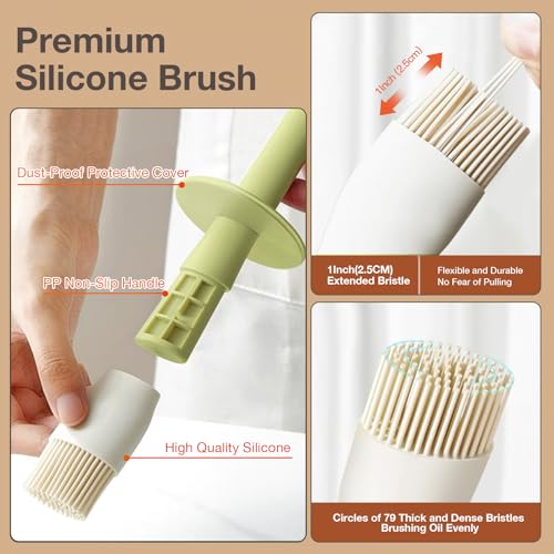 Oil Dispenser with Brush