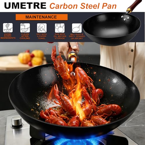 Carbon Steel Wok Pan