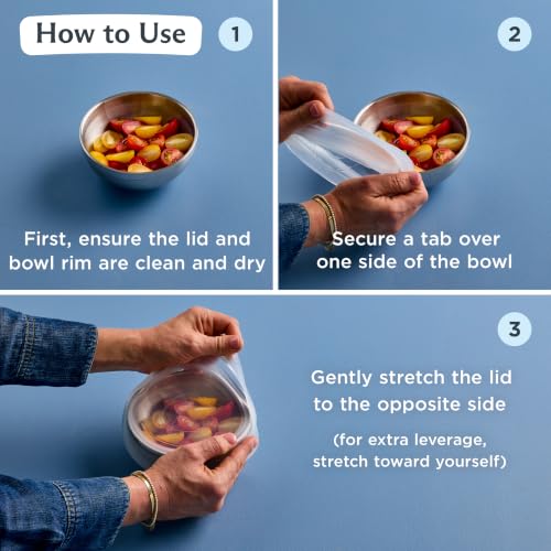 Reusable Silicone Stretch Lids (4 Count)