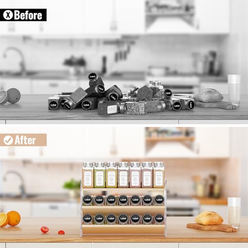 3 Tiered Spice Rack Organizer for Cabinet