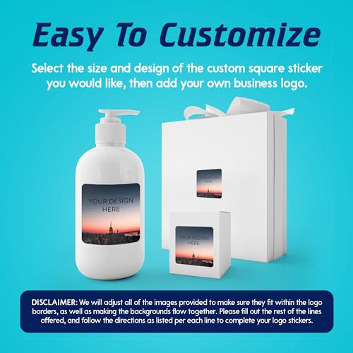 Custom Vinyl Stickers Your Image (100 Count)